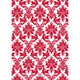 Red Damask Invitations Image 6 of 12